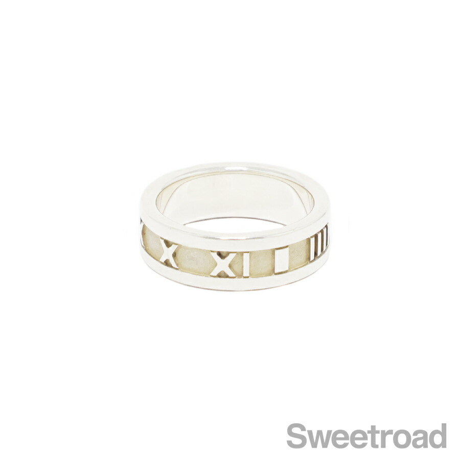 楽天市場】ティファニー 指輪 K18PG アトラス ナロー リング 8号