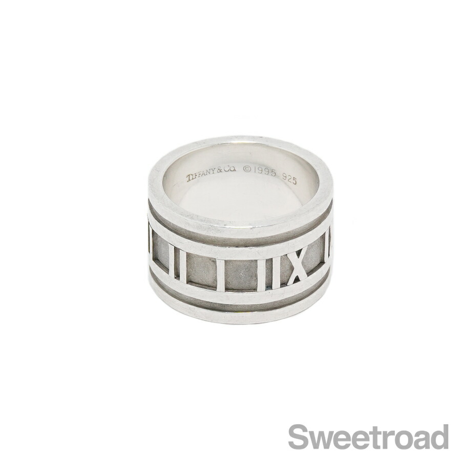 楽天市場】ティファニー 指輪 SV アトラスグルーブド ダブルライン