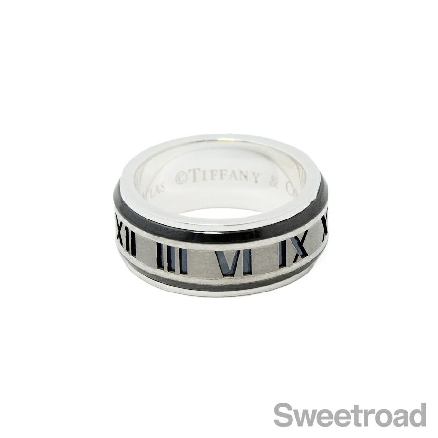 楽天市場】ティファニー 指輪 SV アトラスグルーブド ダブル