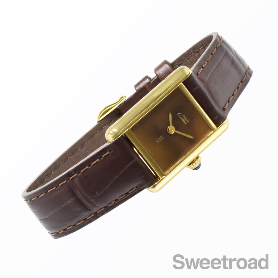 楽天市場】カルティエ マストタンク SM ボルドー ヴェルメイユ 純正