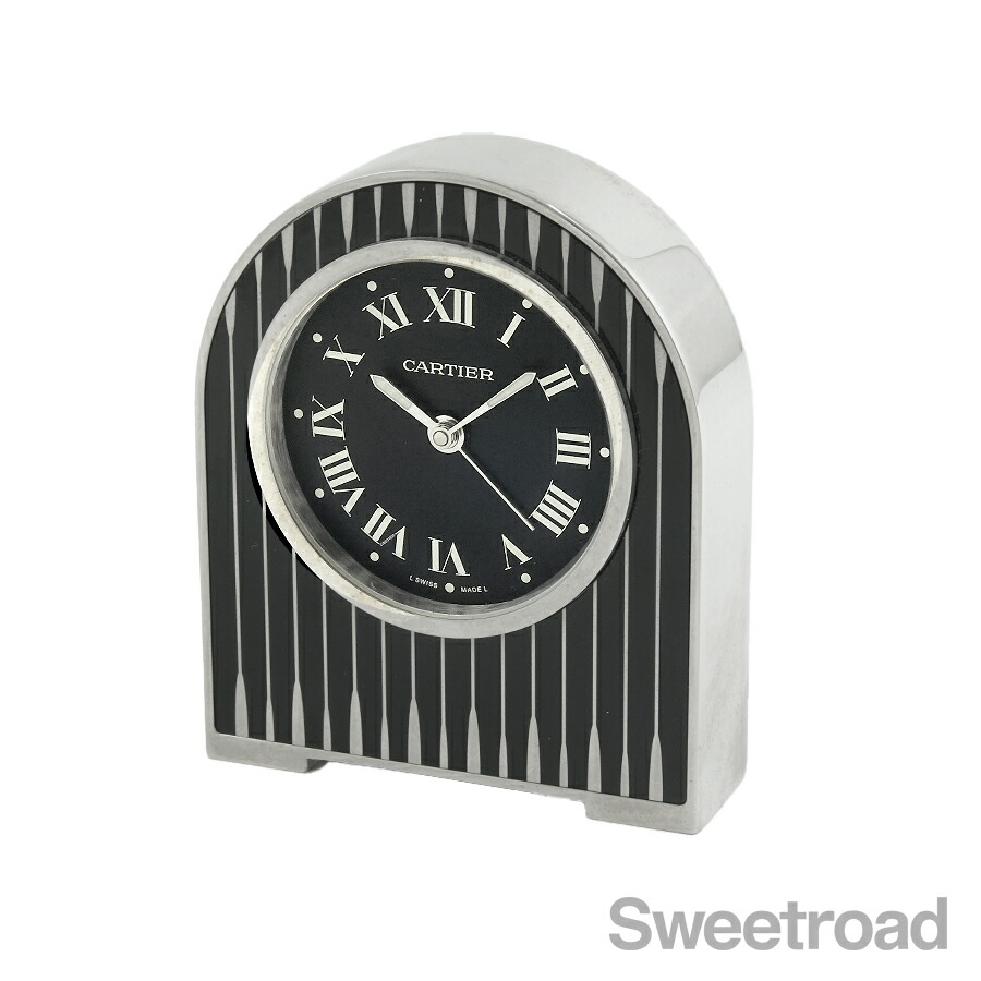 カルティエ トラベルクロック サントス 置時計 ジャンク r400
