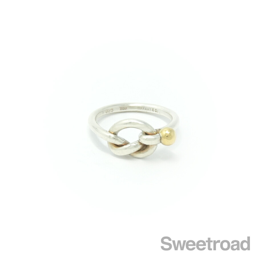 楽天市場】ティファニー フックアンドアイ ラブノットリング 11号