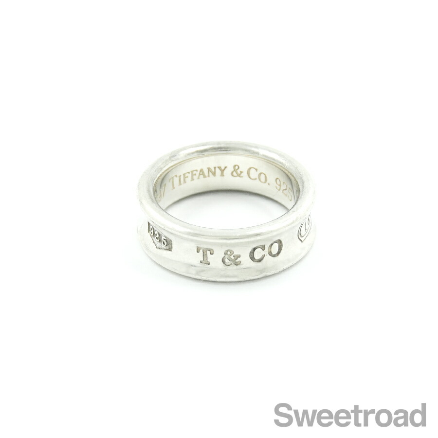 Tiffany & Co. 希少　リング　ナロー　チタン　18号 ワイド ティファニー 11.5号 1837 ナロー リング ブラック チタン P88fe