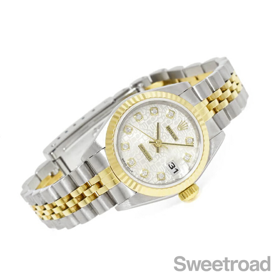 楽天市場】ロレックス デイトジャスト Ref.69179G ホワイトゴールド