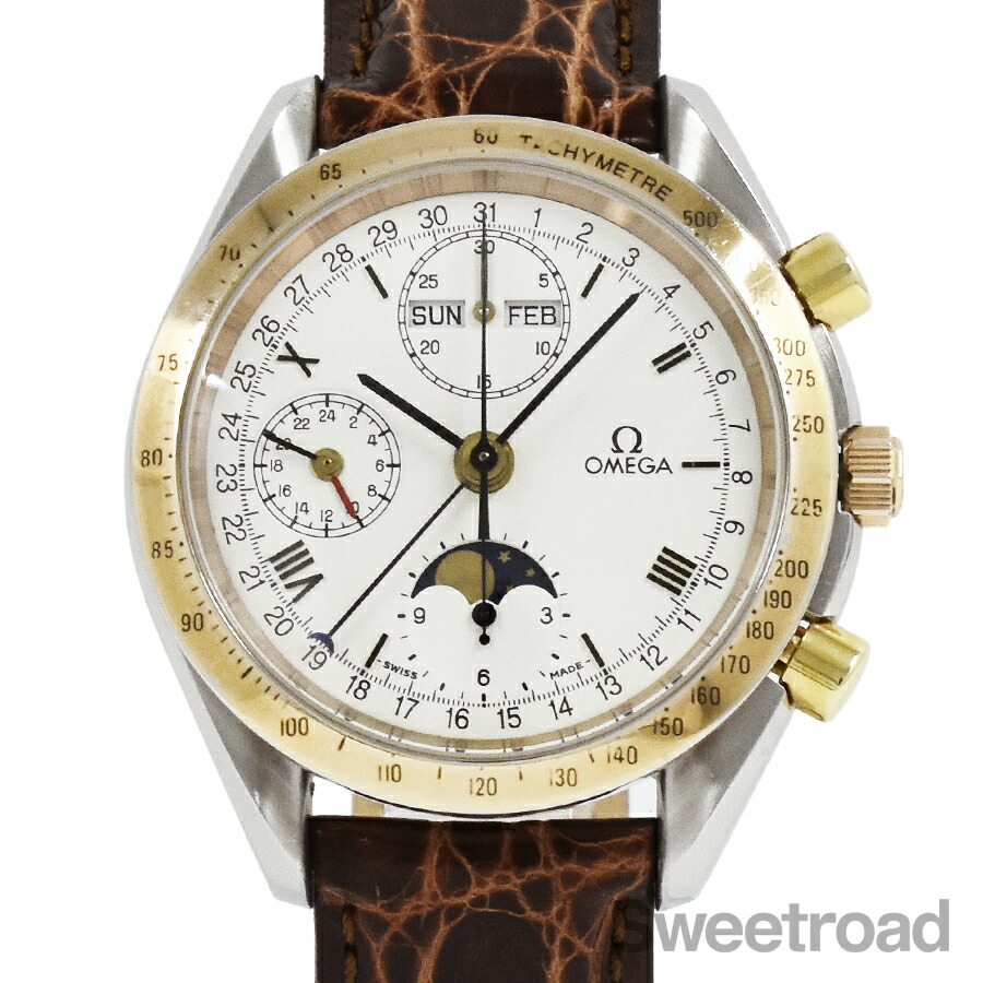 楽天市場】【OMEGA】オメガ リダンダイアル トリプルカレンダー ムーン