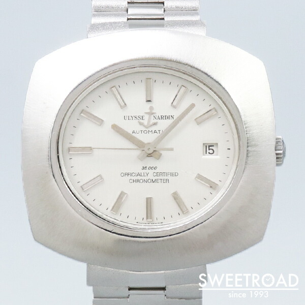 川崎店【ULYSSE NARDIN／ユリス・ナルダン】CHRNOMETER／クロノメーター／メーカー純正BOX付き／Cal.M11MJ／1970年代／w-26105