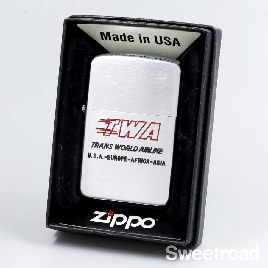 川崎本店【ジッポー】TWA／トランス・ワールド航空／スチールケース／PAT.2032695／1951～53年製／w-29018 20,692円