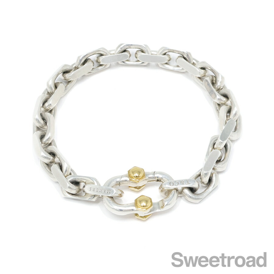 楽天市場】ティファニー ブレスレット SV 1837 メイカーズ ID チェーン