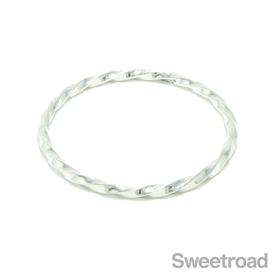 楽天市場】ティファニー バングル ブレスレット SV アトラス カフ