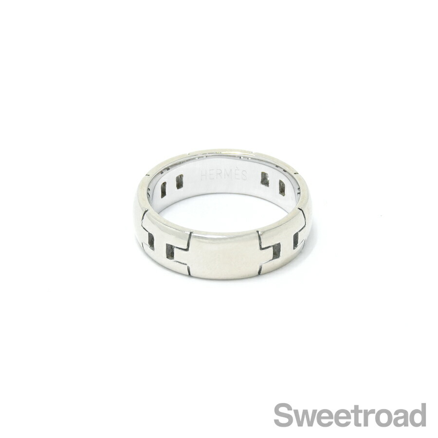 楽天市場】エルメス 指輪 K18YG ヘラクレスリング 幅5.5ミリ #57(16号