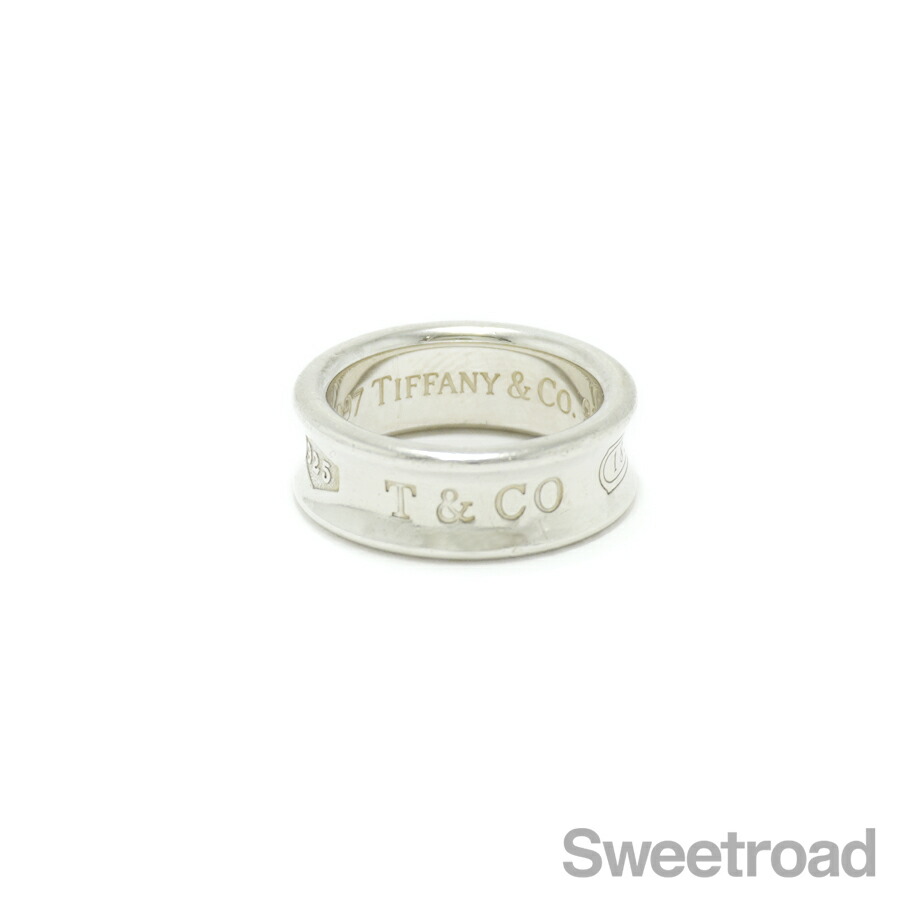 楽天市場】ティファニー 1837 ナローリング ワイド 13号 チタン