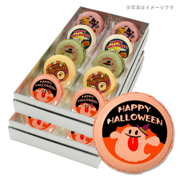 ハロウィン お菓子 メッセージマカロン キュートなお化けがカワイイ Happy Halloween 個セット 手作り スイーツ ギフト ハロウィンのお菓子にぴったり 平成は 千葉県茂原市の 茂原駅前ビル Diasaonline Com