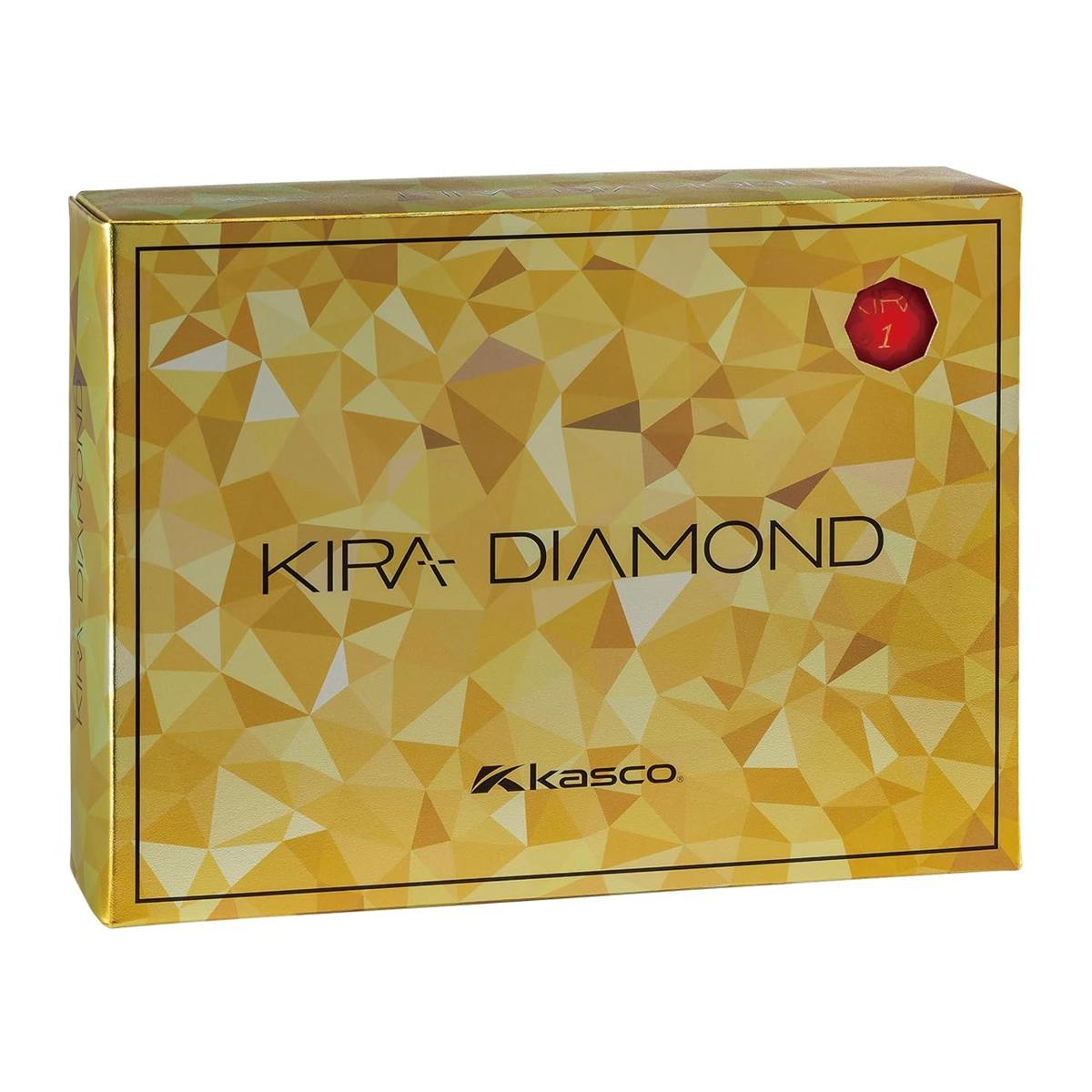 キャスコ(Kasco) KIRA DIAMOND2 レッド 12P