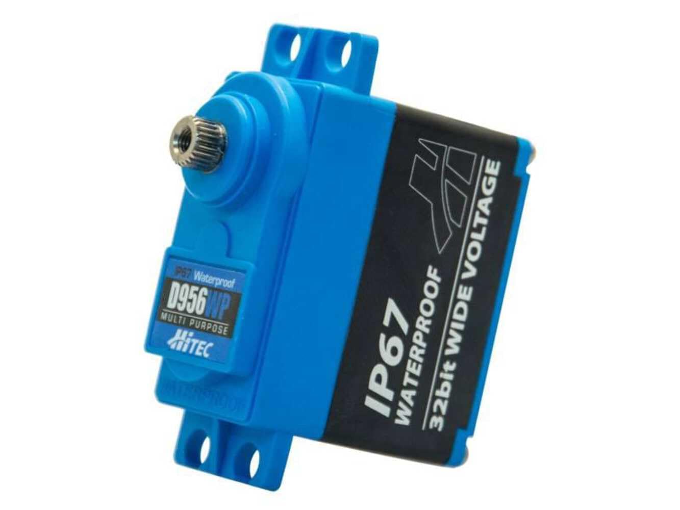 ハイテック D956WP 36956 24.5kg/0.12s サーボ 完全防水 IP67 汎用性 オールマイティ デジタル 12Bit 4096Step 高分解能 32Bit 高速クロックCPU ラジコン 産業用 精密機器 アクチュエーター 36956|スイートミューズ