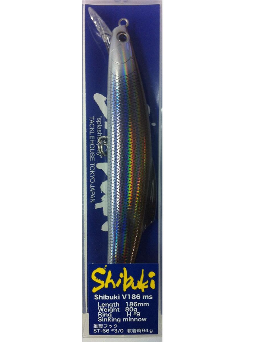 タックルハウス(Tacklehouse) ミノー シブキ ms 186mm 80g キビナゴHG #08 V186ms ルアー 4,458円