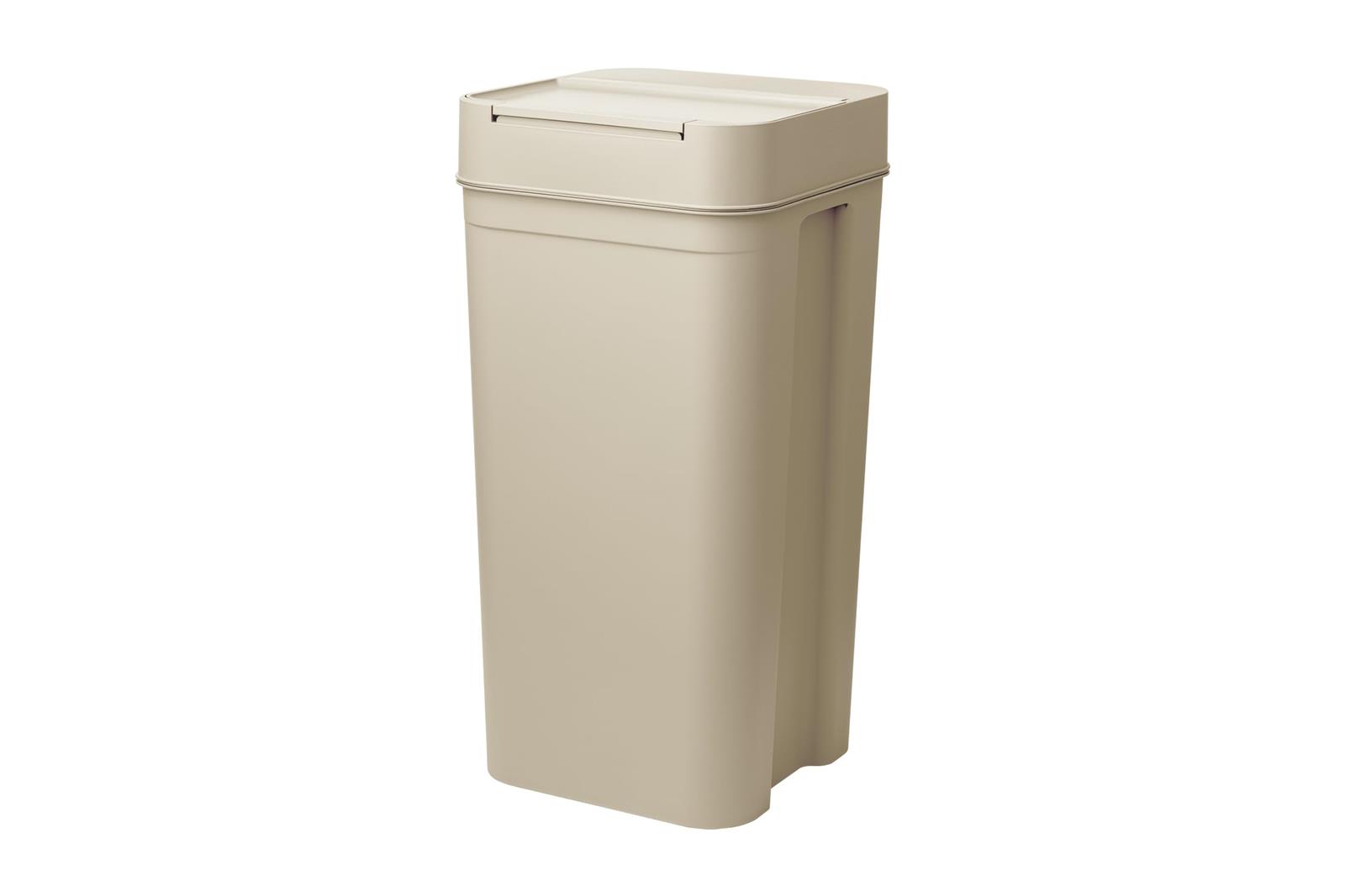 ライクイット (like-it) 密閉ゴミ箱 ふた付き ニオイが漏れない キッチン 分別 袋が見えない 大容量 45L 日本製 シールズ 密閉ダストボックス ベージュ LBD-03｜スイートミューズ