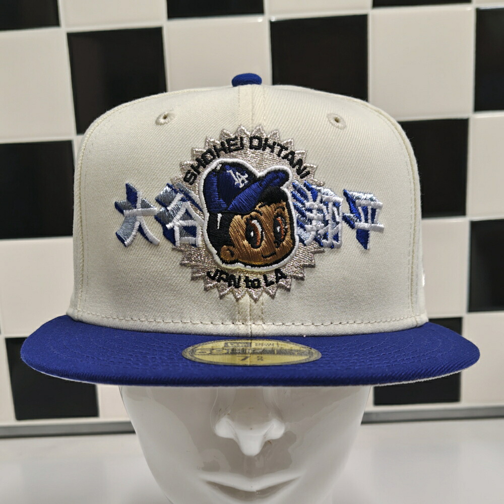 大谷翔平 メジャーリーグ ドジャース フラット バイザー キャップ 正規品 ニューエラ 59FIFTY｜Sweetwater american mart