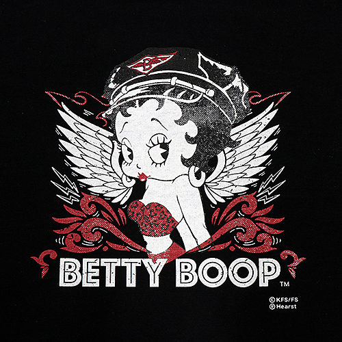 楽天市場 ベティブープ Betty Boop フーディー Angel Betty ブラック Kp Fd 002 Bk Sweetwater American Mart