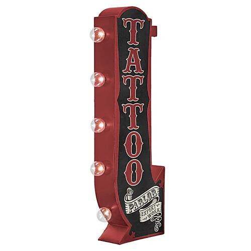 TATTOO PARLOR オフ ザ ウォール LED サイン CA179724
