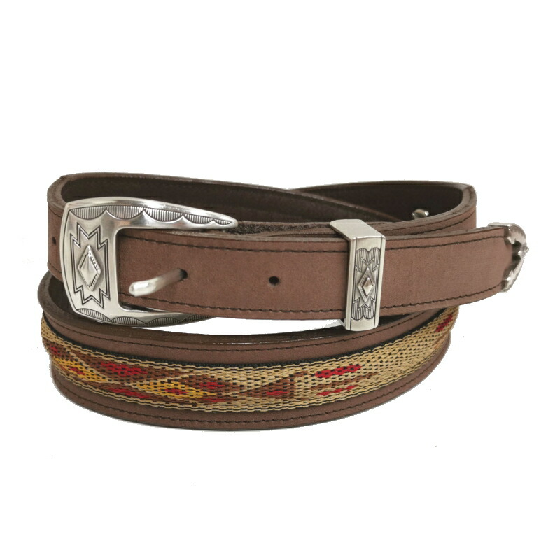 テキサス レザー （TEXAS LEATHER） ウエスタンベルト TX5036C DARK BROWN｜Sweetwater american mart