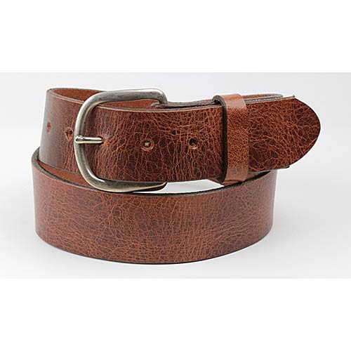 テキサス レザー （TEXAS LEATHER） ウエスタンベルト VINTAGE LEATHER WITH ROLLER BUCKLE TX7989000C BROWN