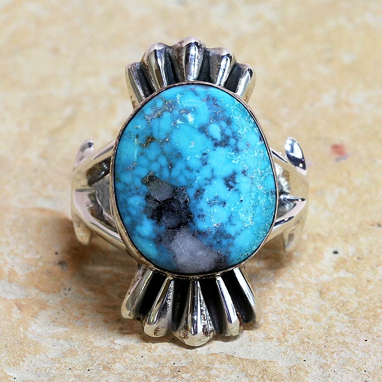 楽天市場】インディアンジュエリー♪ターコイズシルバーリング【限定