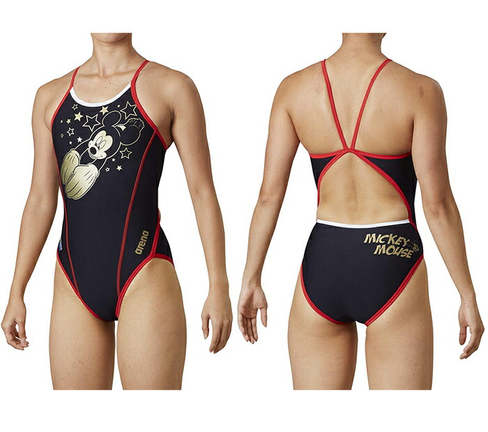 楽天市場 送料込 Sサイズのみ Dis 0301w Arena アリーナ Disney ディズニー ミッキー Toughsuit タフスーツ レディース 女性用 スーパーフライバック タフスキン 練習用水着 練習水着 競泳水着 競泳用水着 スイムショップアクア