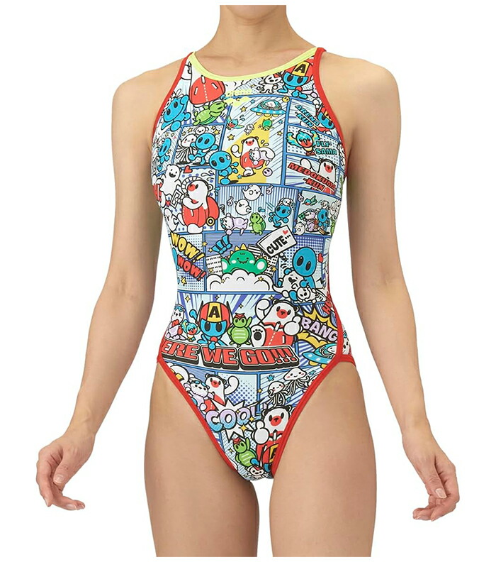 【未使用品】arena アリーナ 競泳水着 タフスーツ アリエル 練習水着 as5swm52l-blgr.jpg