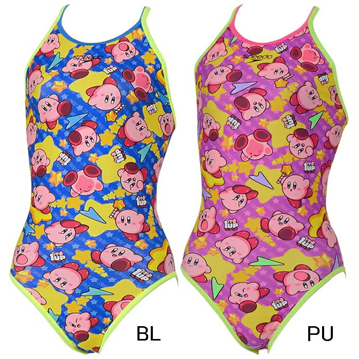 素早さ speedo カービィ Kirby お坊っちゃんお嬢さん 競泳海水着 訓練を受ける用海水着 形づくる 衣裳 競泳訓練を受ける海水着 STG02601