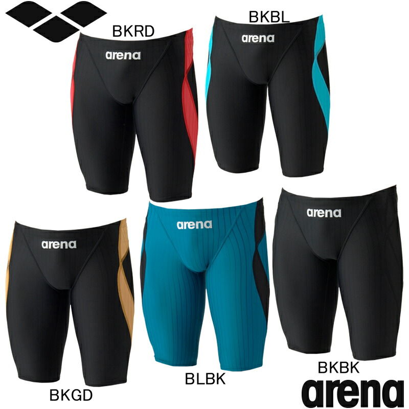 【5/15(金)店内全品尖んがり2倍！最高限度36倍！】【15%OFF】競技場(ARENA) 成人男性用 競泳海水着 AQUA RACING メンズレーシングスパッツ(キングサイズ)(ハーフレッグ) AS6SRC55M 競技水着-スポーツ・アウトドア-水泳