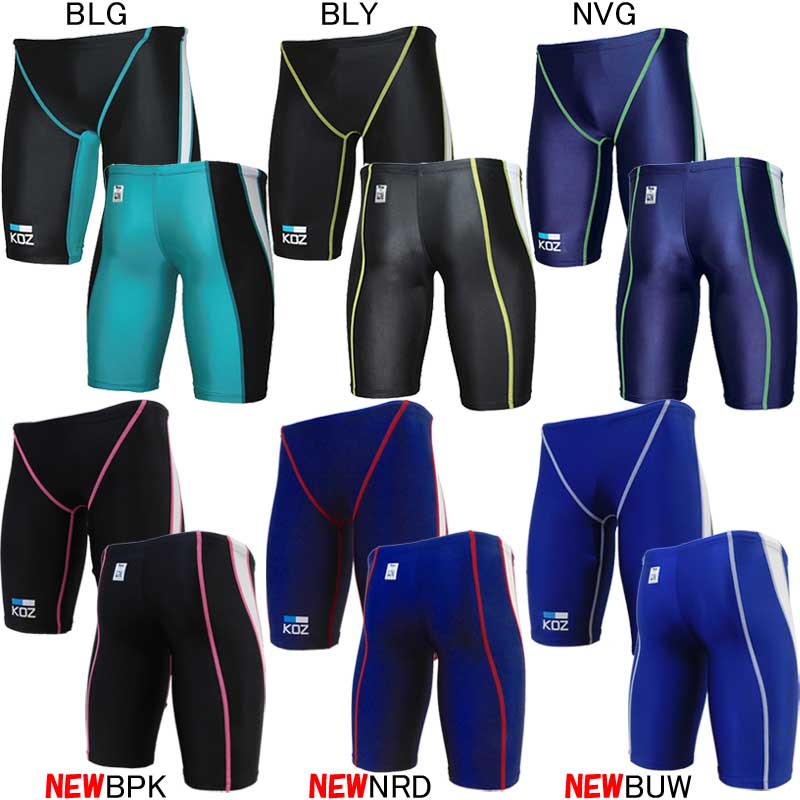 楽天市場】【20%OFF】コーズ(KOZ) 男性用 競泳水着 メンズハーフ