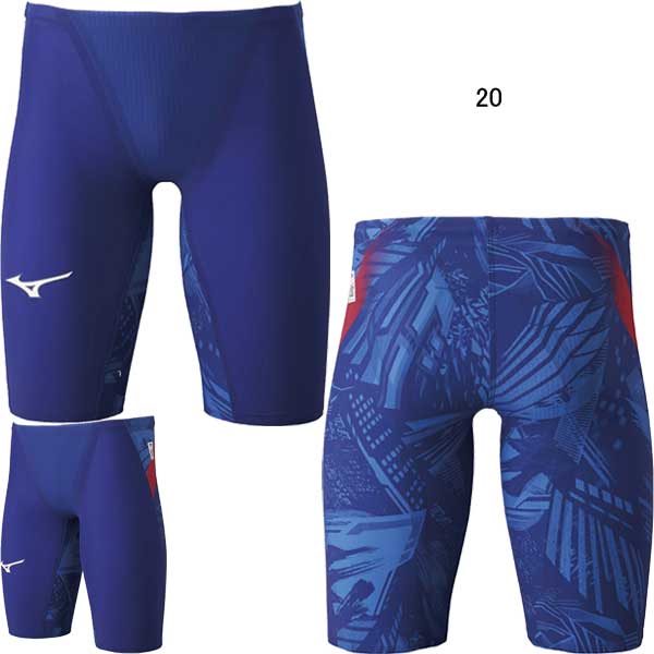 Fina承認 21年秋冬 Newモデル 10 Off メンズハーフスパッツ ミズノ Mizuno 男性用 競泳水着 メンズ競技水着 Gx Sonic 競技水着 V St ダイバーシティグラフィック メンズハーフスパッツ N2mb0501 スイムショップ Swimshop