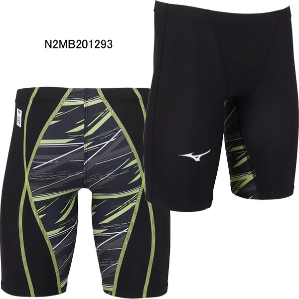ミズノ(MIZUNO)競泳水着 メンズ Pre-Futureグラフィック MX-SONIC αII メンズハーフスパッツ N2MB2012