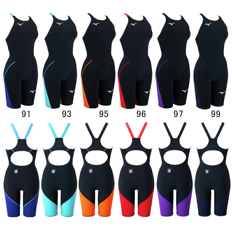 【6/9(火)23:59まで店内全品尖んがり5倍！最大限度35倍！】【25%OFF】ミズノ(MIZUNO) お嬢さん用 競泳海水着 GX・SONIC LITE ジュニアハーフスーツ N2MGC411