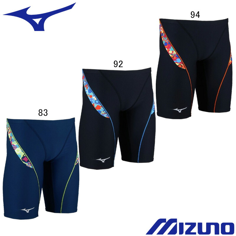 【4/17(金)09:59まで店内全品ポイント2倍！最大28倍！】【14%OFF】ミズノ(MIZUNO) 男児用 練習用水着 エクサスーツ ジュニアハーフスパッツ N2MBD488