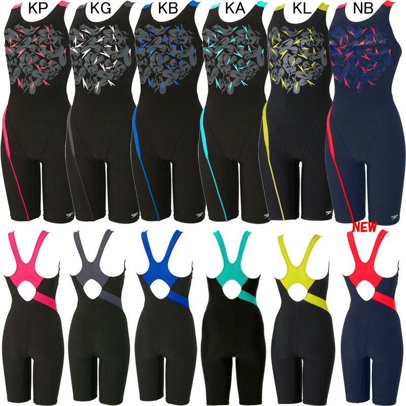 【6/9(火)23:59まで店内全品尖んがり5倍！最大限度35倍！】【34%OFF】素早さ(SPEEDO) 亭主もち用 フィジカルフィットネス海水着 ウイメンズニースキン SFW12351