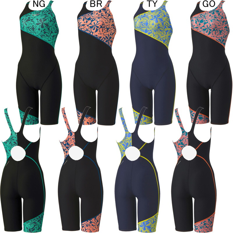 【6/9(火)23:59まで店内全品尖んがり5倍！最大限度35倍！】【30%OFF】素早さ(SPEEDO) 成人女性用 訓練を受ける用水泳着 ウイメンズターンズパズルミニオープンバックニースキン STW12508