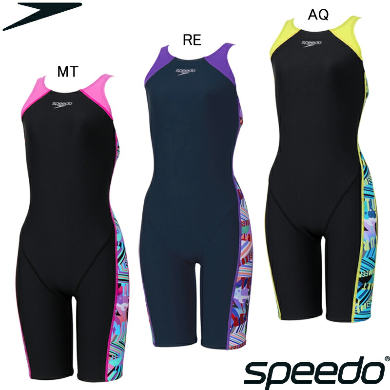 【4/8(水)店内全品ポイント2倍！最大31倍！】【15%OFF】スピード(SPEEDO) 女性用 練習用水着 ウイメンズターンズミニオープンバックニースキン STW12607