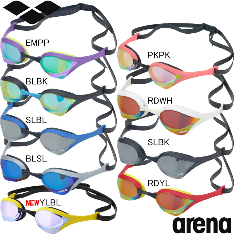 【4/6(月)～4/9(木)店内全品ポイント2倍！最大30倍！】【10%OFF】アリーナ(ARENA) クッションミラーゴーグル COBRA ULTRA(コブラ ウルトラ) AS5SGG02U