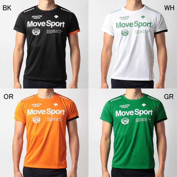 デサント(DESCENTE)MoveSport DRYMESH メンズ半袖Tシャツ DMMUJA51