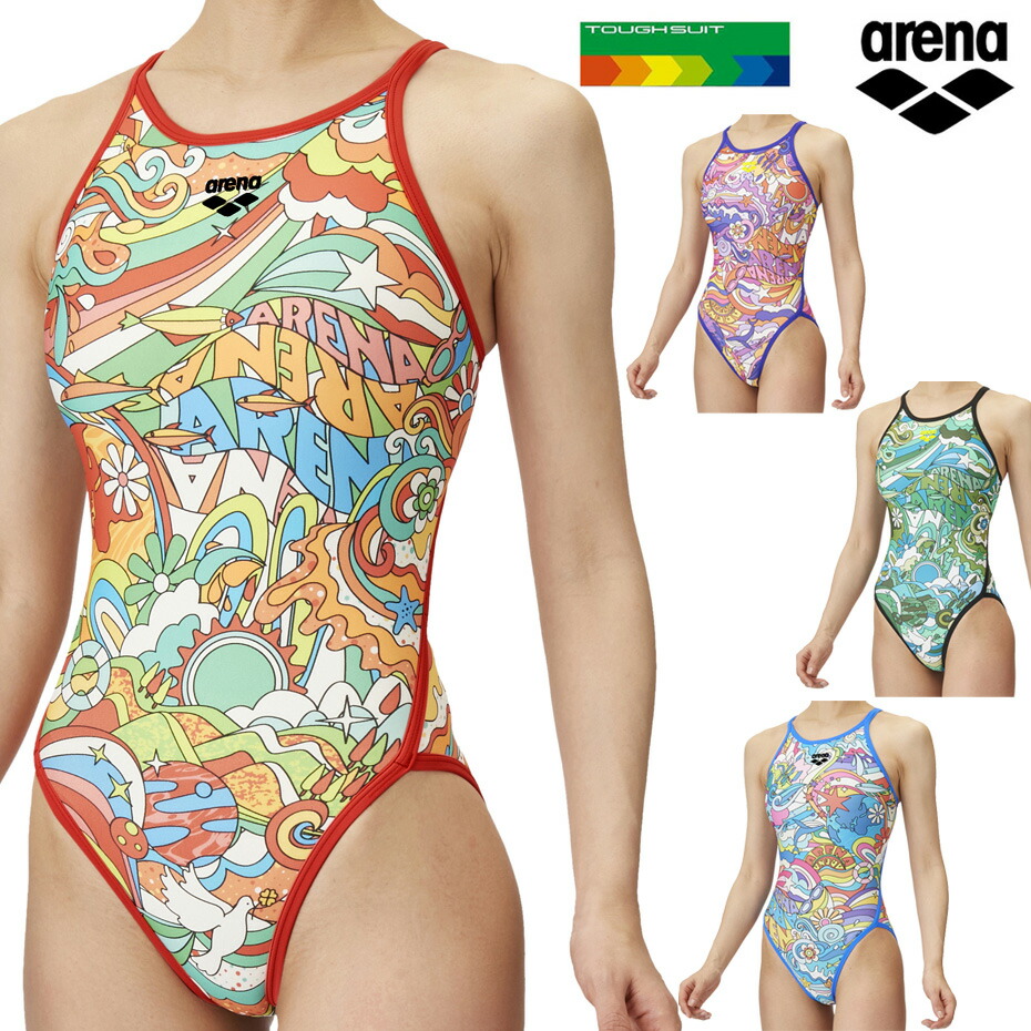 arena 練習用水着　Oサイズ　新品 Amazon.co.jp: arena(アリーナ) 練習用 競泳水着 レディース