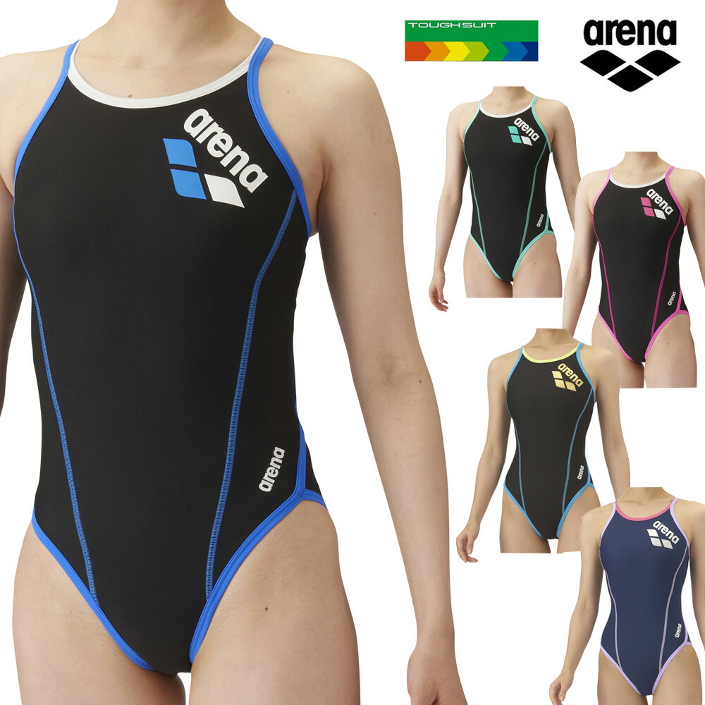 新品 arena アリーナ M ハイレグ フイットネス 競泳 練習 水着☆206 アリーナ レディース 競泳練習用水着 arena AS4FWM00W : 水泳
