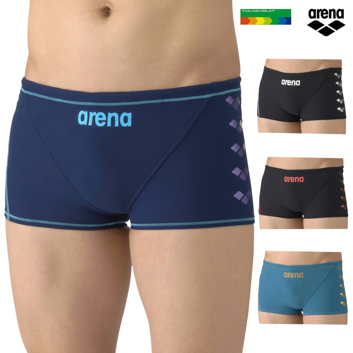 楽天市場】【40%OFF】アリーナ 競泳水着 メンズ リミック 競パン