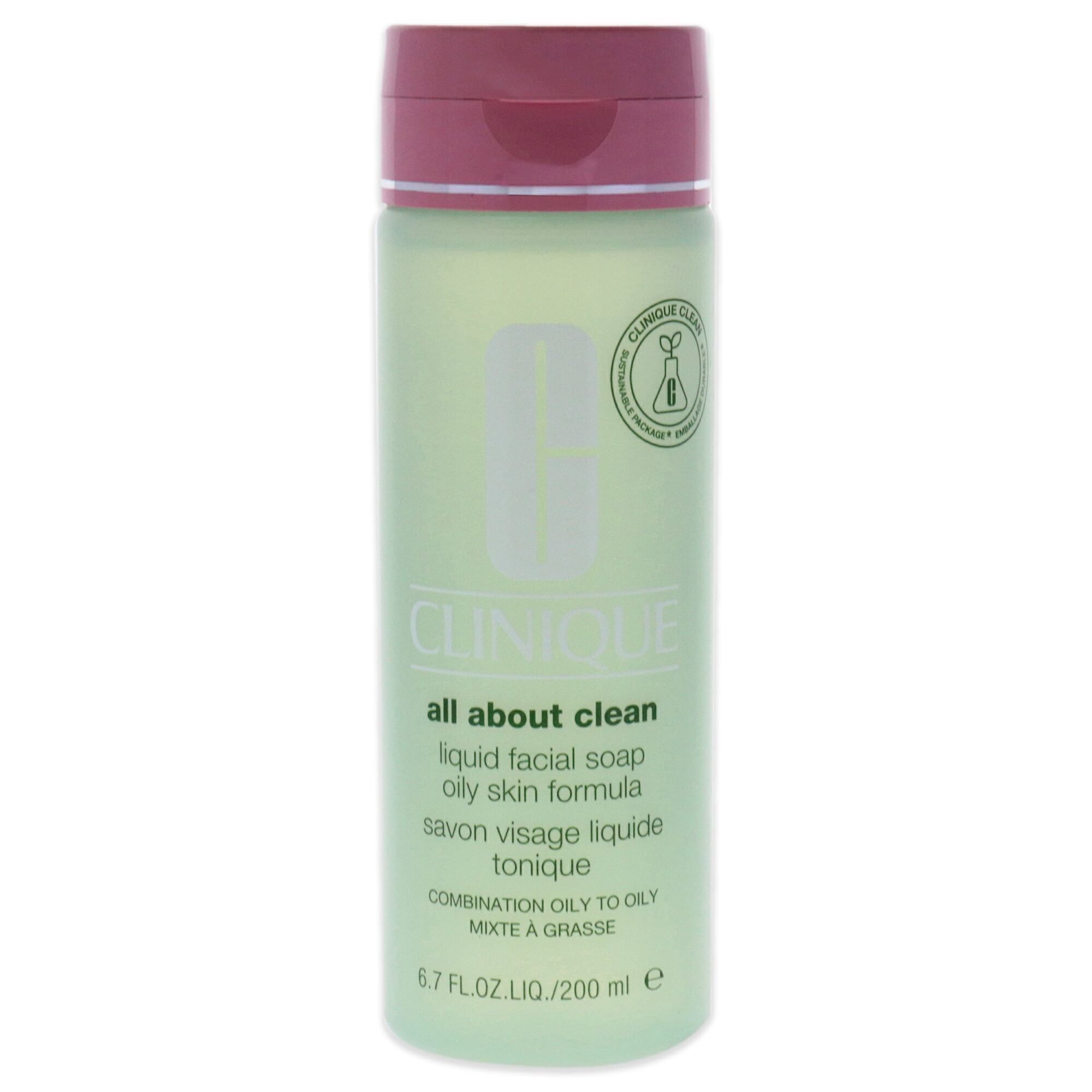 【正規品】【送料無料】クリニーク CLINIQUE All About Clean Liquid Facial Soap リキッド フェーシャルソープ　オイリースキンフォーミュラー 200ml 【海外直送】