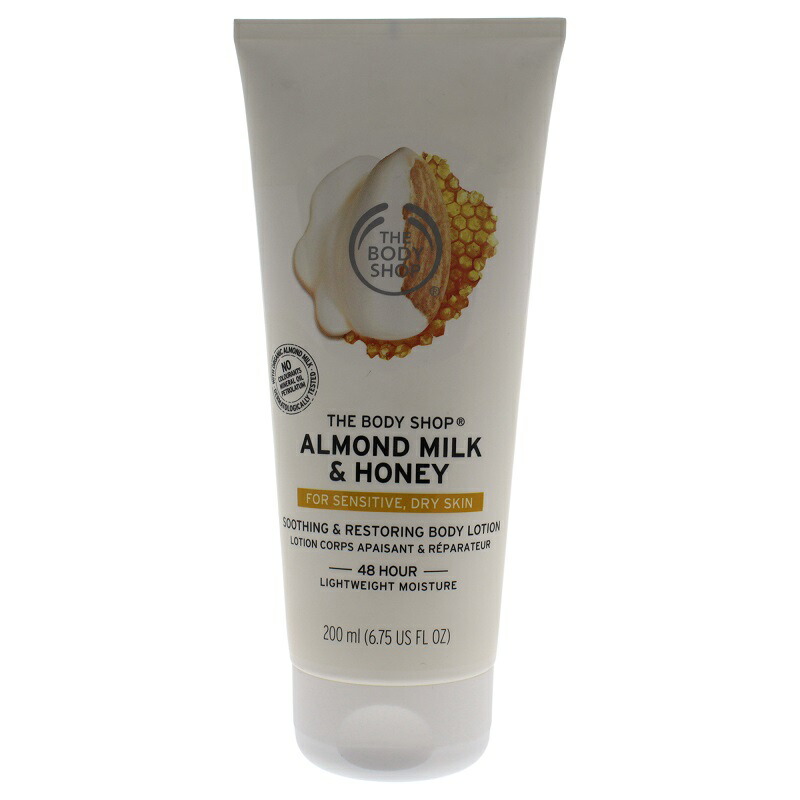 【楽天市場】【正規品】【送料無料】 The Body Shop Almond Milk & Honey Body Lotion 6.75oz