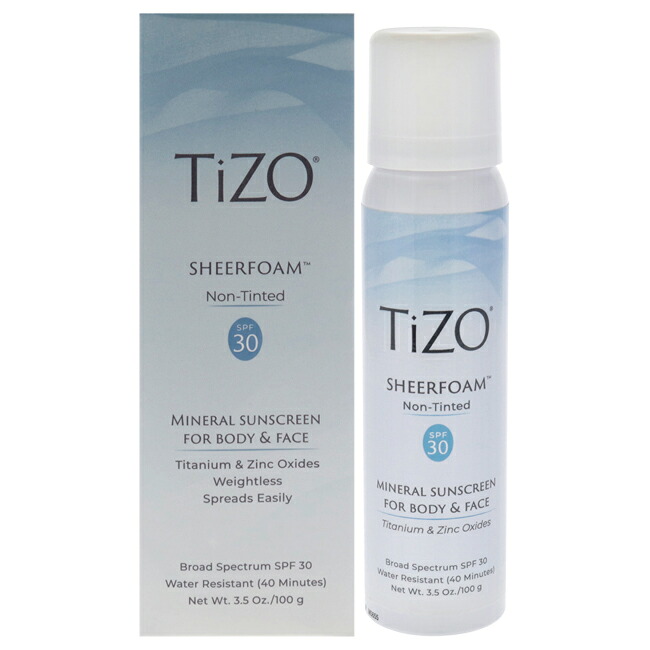 【正規品】【送料無料】SheerFoam Body And Face Non-Tinted SPF 30