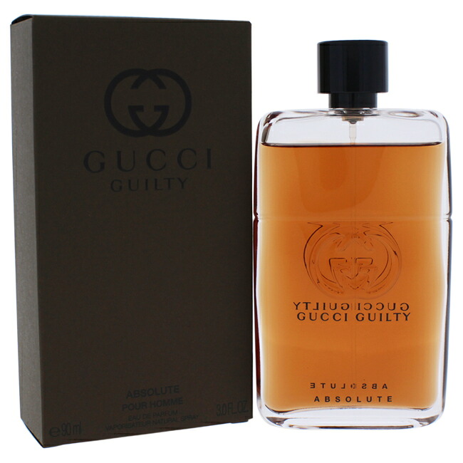 【正規品】【送料無料】Gucci Guilty Absolute by Gucci for Men - 3 oz EDP Spray