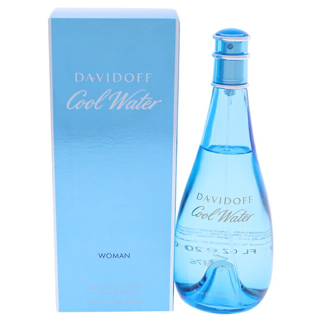 【正規品】【送料無料】Cool Water by Davidoff for Women - 6.7 oz EDT Spray