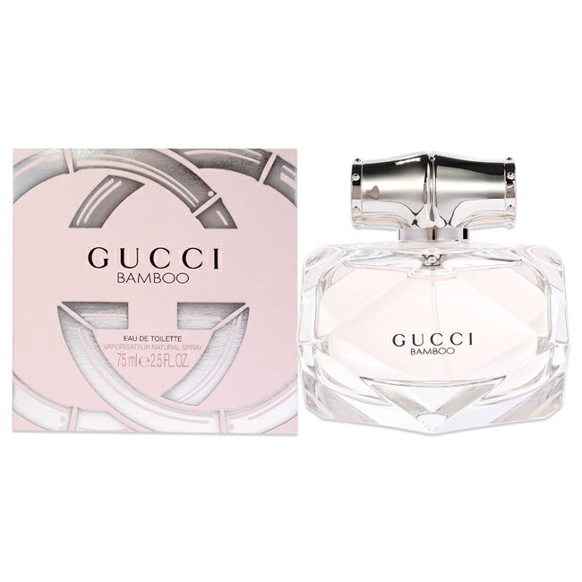 【置き目品】【貨物輸送無料】エントリーで尖んがり5倍 Gucci Bamboo by Gucci for Women - 2.5 薬局衡オンス EDT Spray