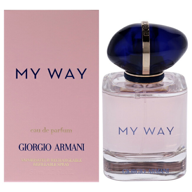 【置き目品】【貨物輸送無料】エントリーで尖んがり5倍 My Way by Giorgio Armani for Women - 1.7 薬局衡オンス 電子データ処理 Spray (Refillable)